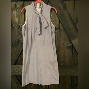 Summer sleeveless cotton dress